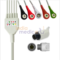 DATASCOPE 5 Lead ECG Cable 